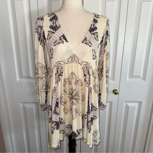 Free people long sleeve bubble dress size M